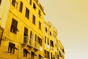 Goldene italienische Stadtbilder