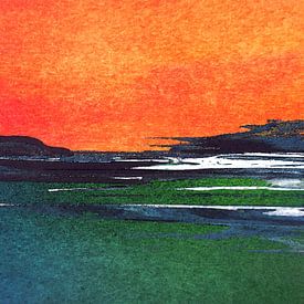 Sea - 6 by Kerstin Franz