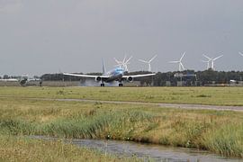 Atterrissage en toute sécurité Tui Fly. Boeing 767-304 sur Mark Nieuwkoop