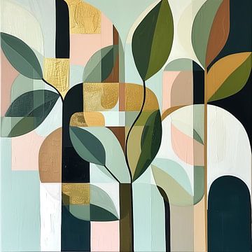 Lush Geometry van Kunst Kriebels