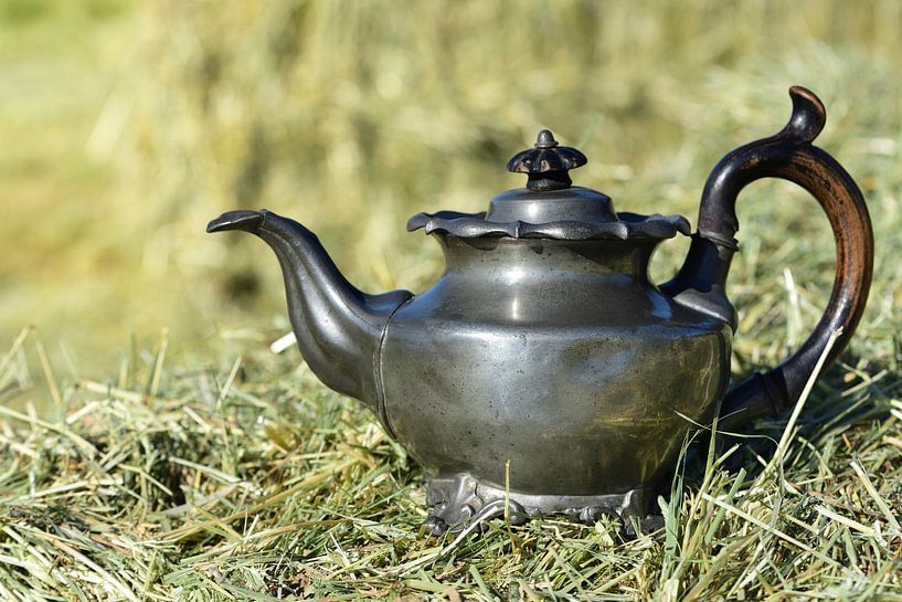 Pewter teapot by Ulrike Leone