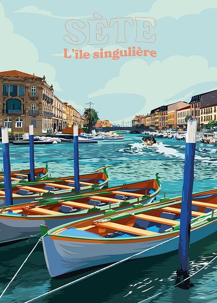 Sète Die singuläre Insel von Art Kingdom