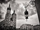 Schwarzweiss-Fotografie: Krakau – Marienkirche von Alexander Voss Miniaturansicht