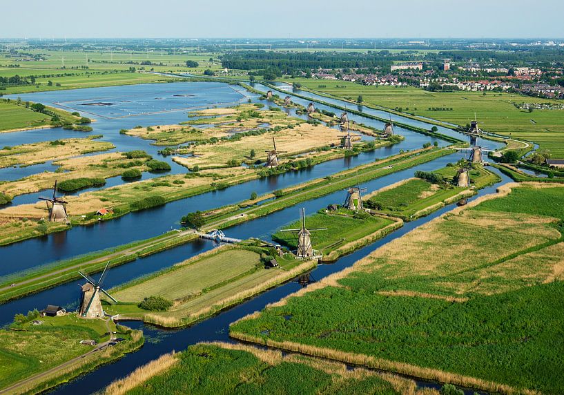 The windmills of Kinderdijk by Sky Pictures Fotografie