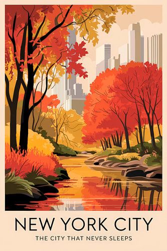 New York City Vintage Reisposter