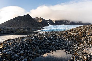 Gletsjer op Spitsbergen van Anouschka Hendriks