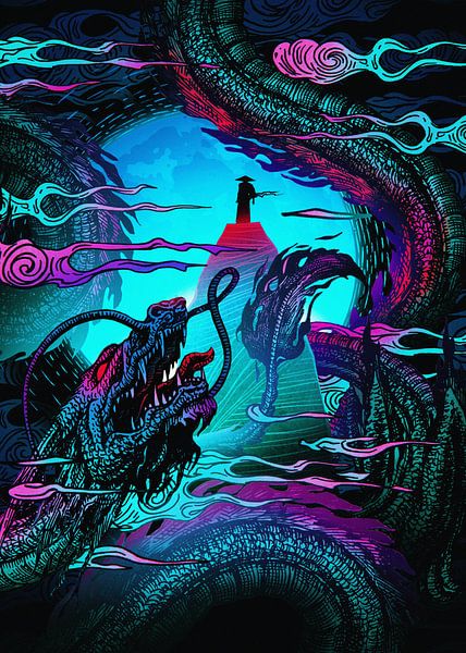 Neon Oni-Ryu by P U F F Y