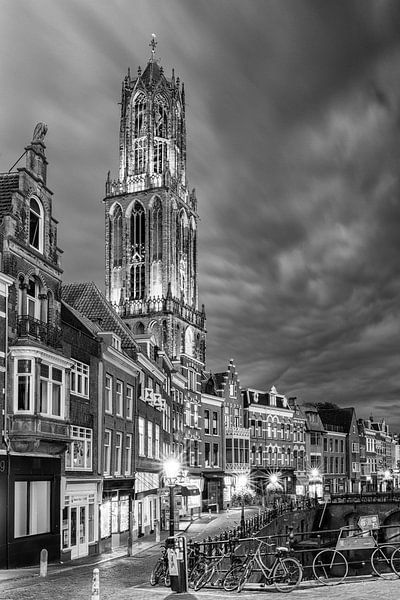 Utrecht - Vismarkt ZwartWit 01 by Thomas van Galen