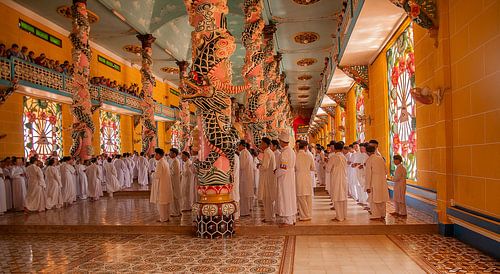 Vietnam: Cao Đài tempel (Tây Ninh)