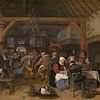 Jan Steen - Wedding party by 1000 Schilderijen
