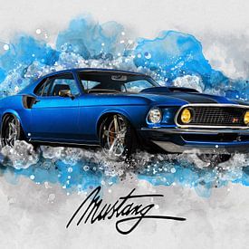 1969 Ford Mustang by Pictura Designs