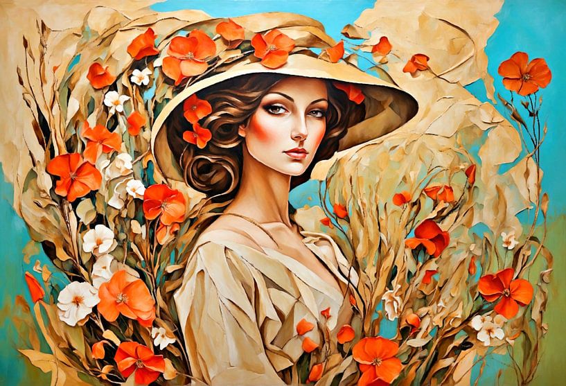 La dame des prés par Younsi