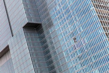 Nederland, Rotterdam. Detail van gebouw ‘De Rotterdam’.