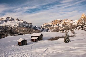 Alta Badia, Dolomieten in winter van Bianca Kramer