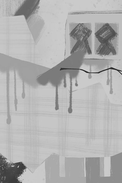 Grauer Fels Malerei von ComfortQ