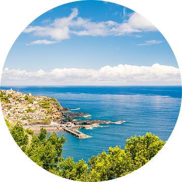Uitzicht op Seixal aan de kust van het eiland Madeira van Sjoerd van der Wal Fotografie