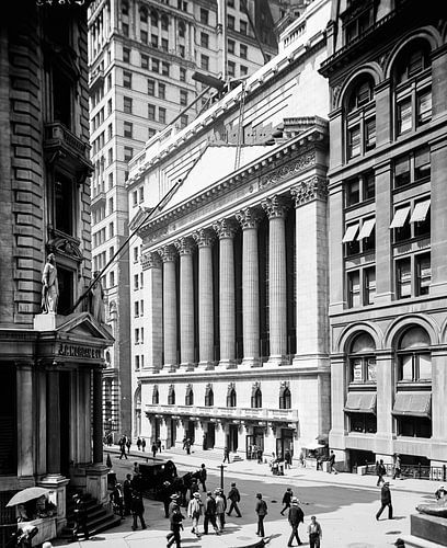 Historisch New York: 1900, Beurs, Wall Street