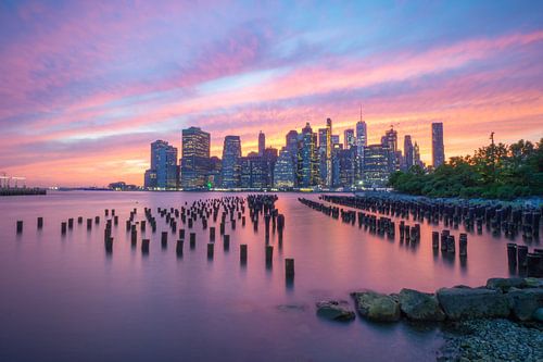 Skyline von New York City von Eline Chiara