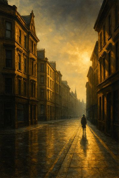 Glasgow Noir - Die filmische Stille der Abenddämmerung von Travel Shop