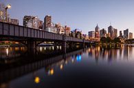 Métropole rayonnante Melbourne au lever du soleil par Jiri Viehmann Aperçu
