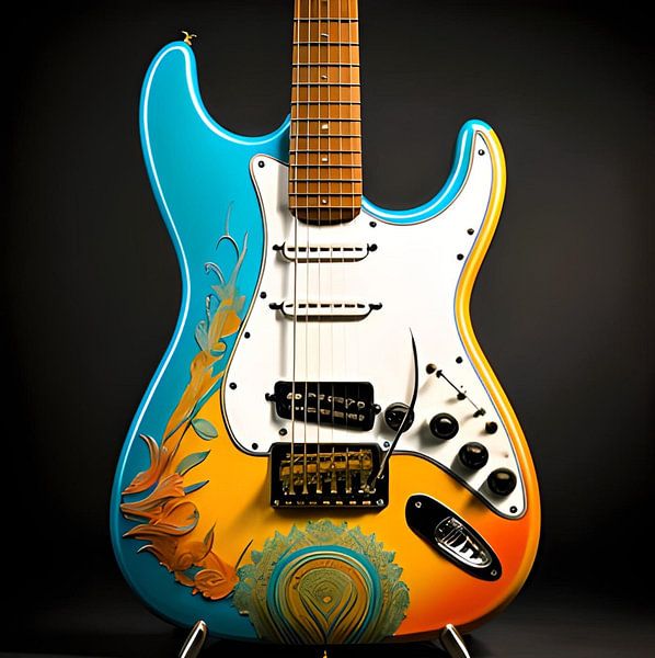 GuitArt no.6 van Gert-Jan Siesling