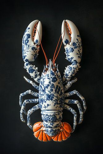 Kreeft ontmoet porselein