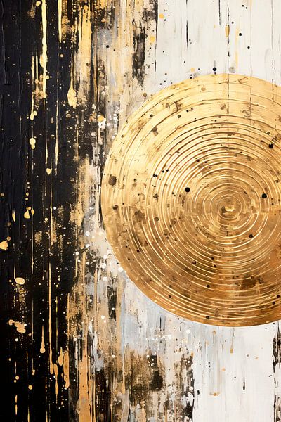 ABSTRAKTE KUNST Kreisende Energien von Melanie Viola