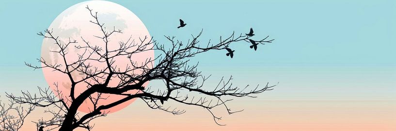 Moon by Poster Art Shop
