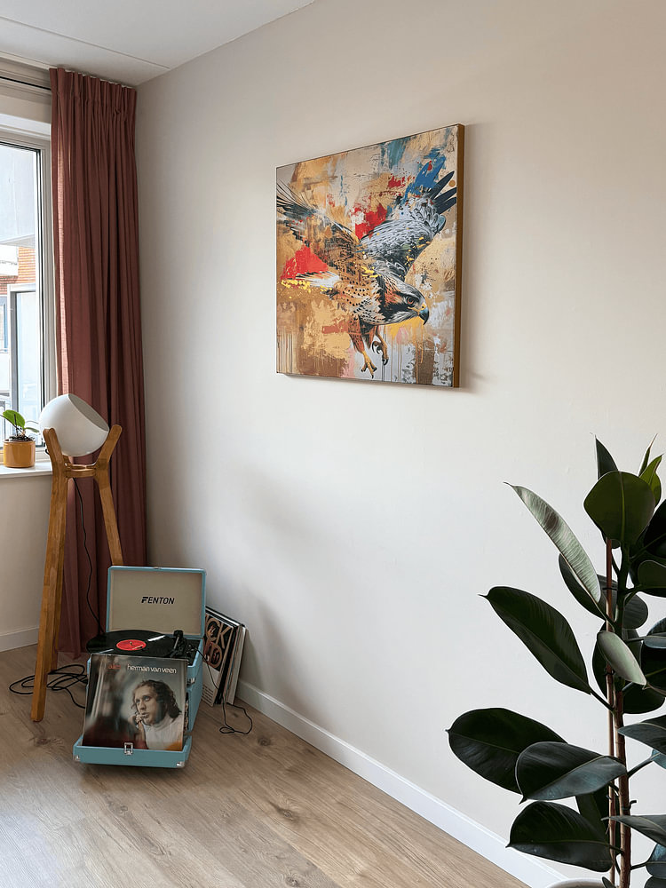 Raubvogel malen, von Kunst Laune