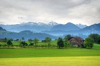 Swiss landscape near Lucerne