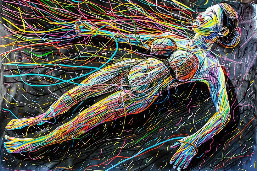 Digitales abstraktes Kunstwerk von Egon Zitter