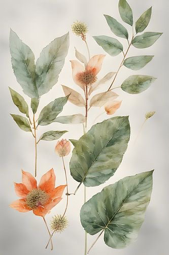 Herbstliches Flüstern: Gedämpfte Botanik-Kollektion von pungky setiawan