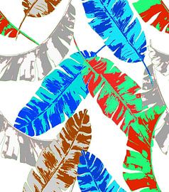 Lebendige Bananenblätter von Monfrey Cavalier