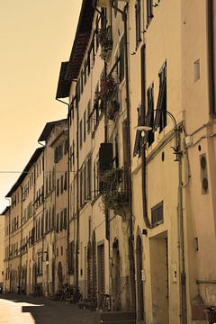 Toscane Italië Lucca Binnenstad Oud van Hendrik-Jan Kornelis