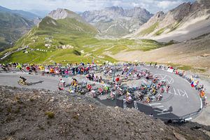 Tour de France - Col d'Izoard van Leon van Bon