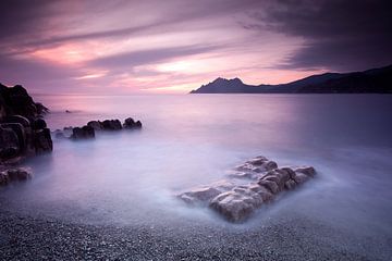 Sunset Korsika von Studio voor Beeld
