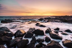 Sunset Lava Beach von road to aloha