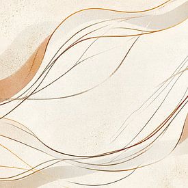 Fließende Linien von Moderne Kollektion