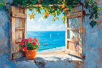 Meerblick Fenster
