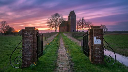 The Mauritius Church in Marsum, Groningen
