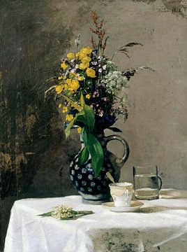 Boeket wilde bloemen, Hans Thoma