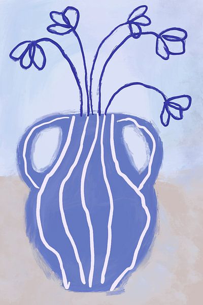 Illustration abstract bohemian by Studio Allee