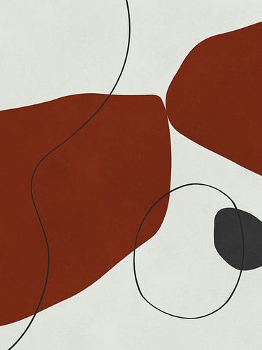 Expressieve abstracte vormen 6