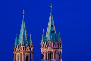 Naumburger Dom am Abend