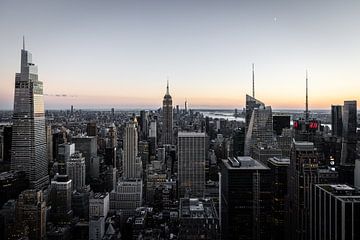 New York After Sunset with the Empire State Building