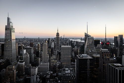 New York After Sunset with the Empire State Building