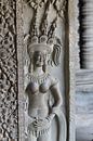 Figuren in Angkor van Levent Weber thumbnail