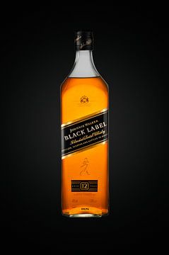 Johnnie Walker Black Label - Whisky Bottle van Ramon van Bedaf