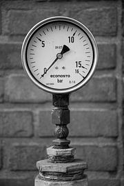 schwarzes fotodruckmessgerät, industrielle ausrüstung von Marjolein Hameleers