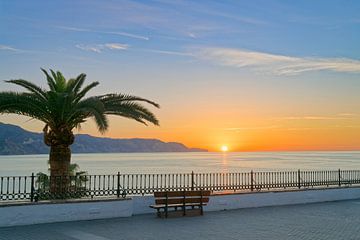Spain - Nerja - sunrise El Balcón de Europa